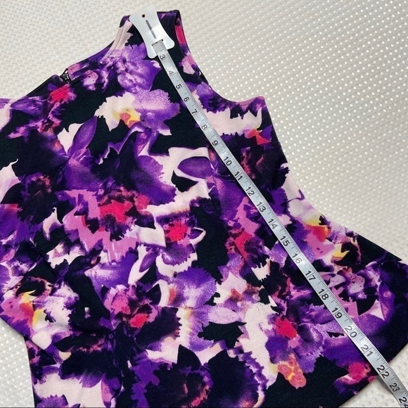 HAL RUBENSTEIN - Orchid Print Sleeveless Top - Picture 6 of 7